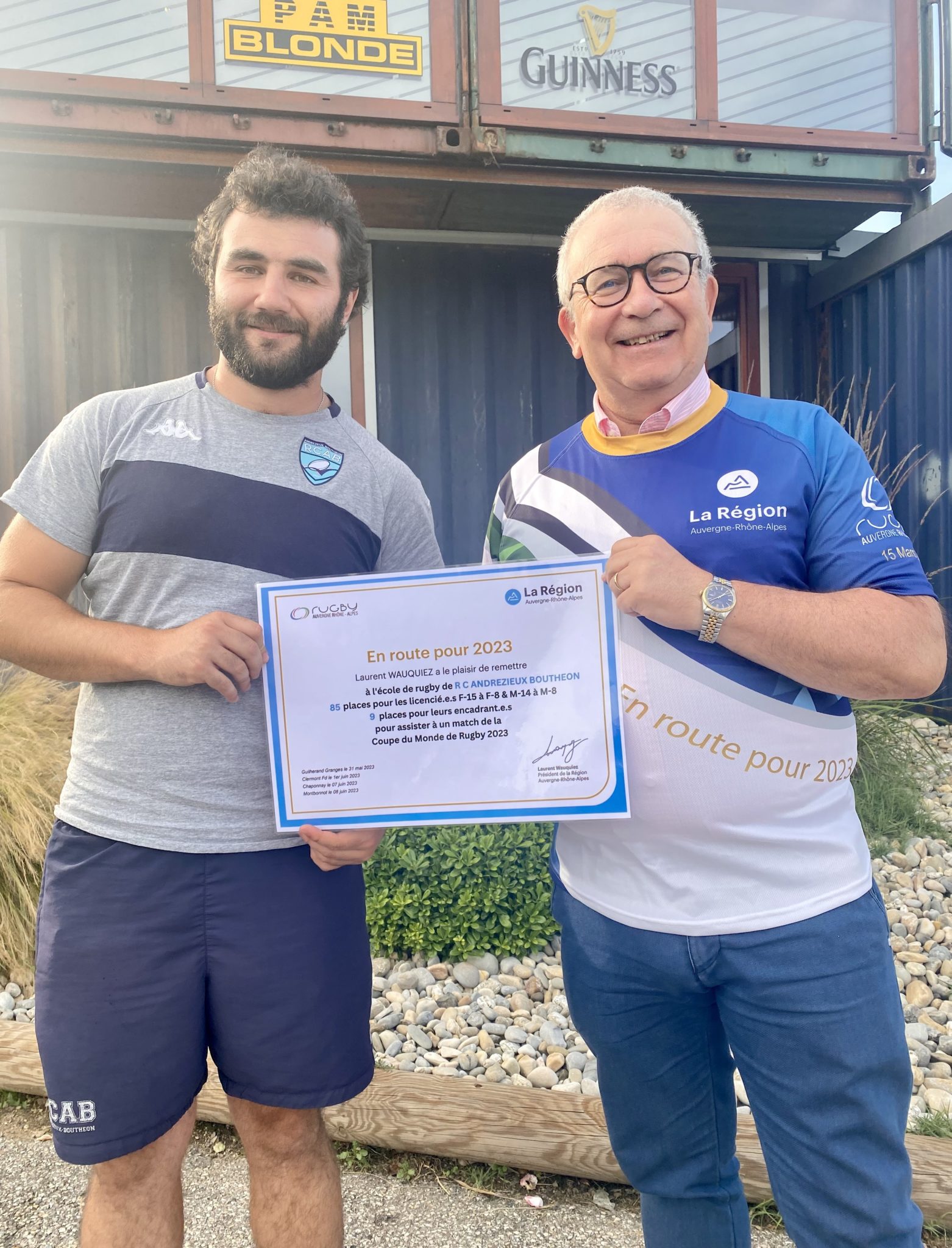 Coupe du monde de rugby: des billets pour nos jeunes - RCAB | Rugby ...